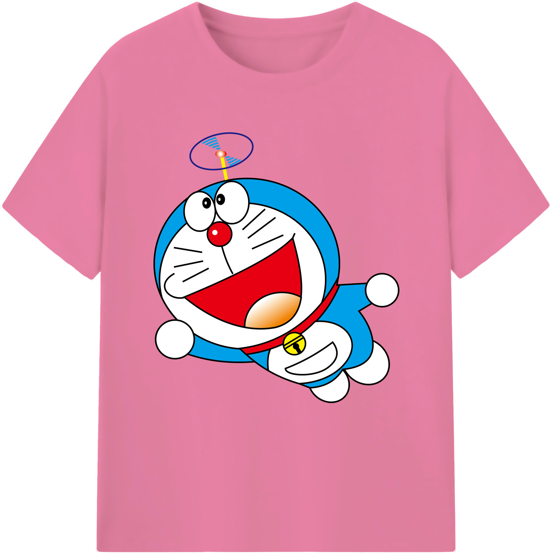 （画像用） ドラえもん Doraemon 綿100％半袖Tシャツ（フロントプリント）